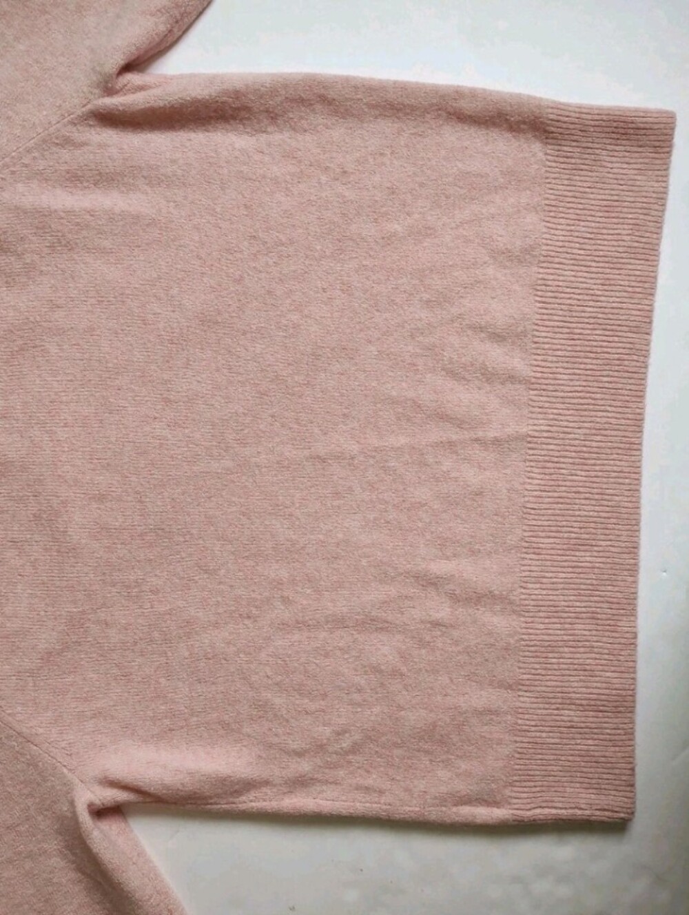 J Crew Roll Mock Neck Sweater Pullover Knit Pink Merino Wool Alpaca S Super Soft - Picture 14 of 16